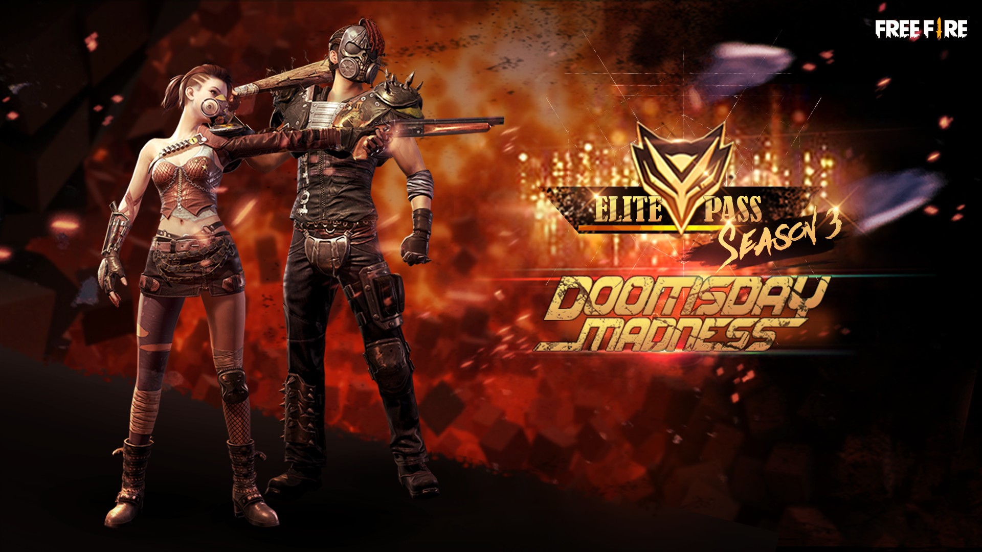 Doomsday Madness Elite Pass Terbaru Dari Free Fire Yang 